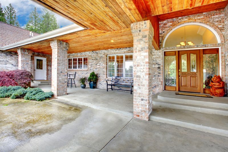 How A Freestanding Porch Installation Enhances Backyard Functionality