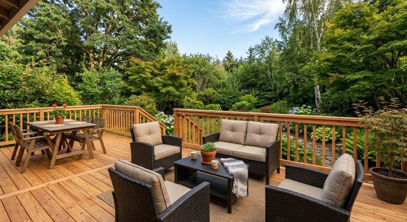 Pine Deck Installation in Boston, MA