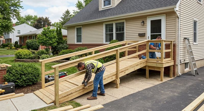 Stair Ramp Construction in Kansas City, KS
