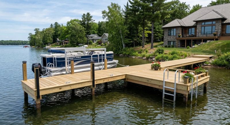 Water Dock Installation in Overland Park, KS